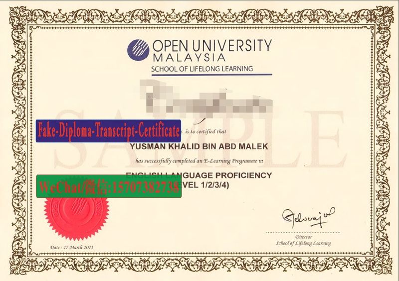 Best Fake Open University Malaysia Diploma