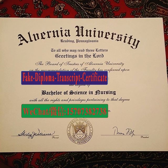 Buy Alvernia University Diploma Online