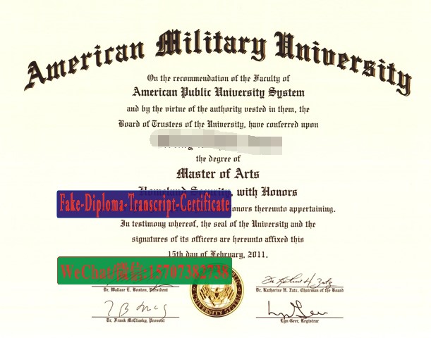 Buy American Military University Diploma Online