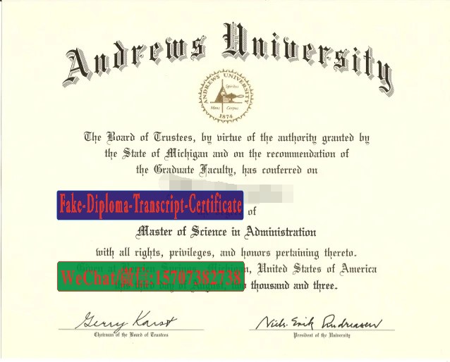 Buy Andrews University Diploma Online