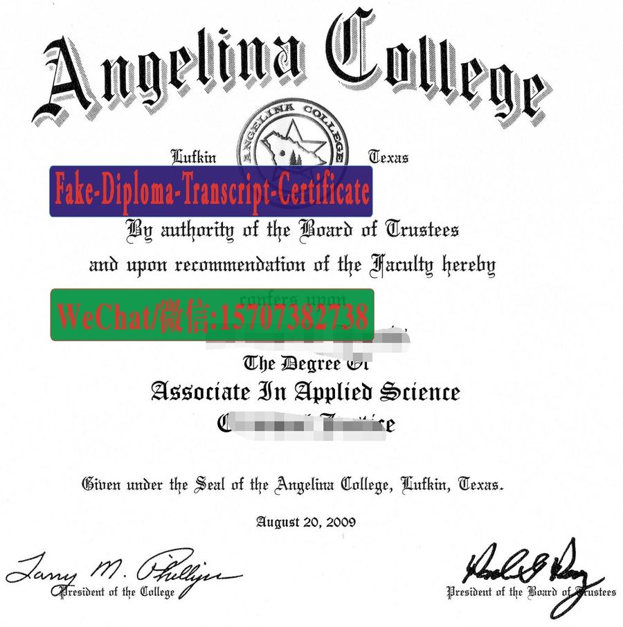 Buy Angelina College Diploma Online