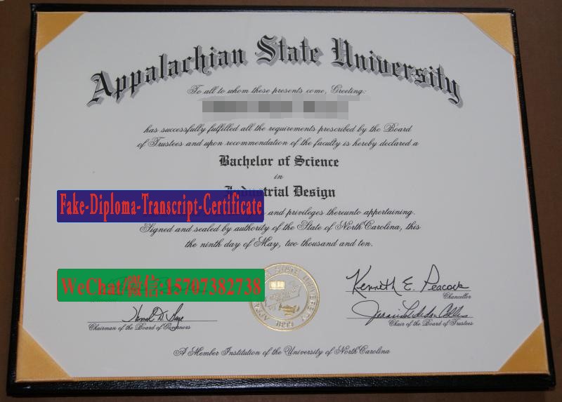 Buy Appalachian State University Diploma Online