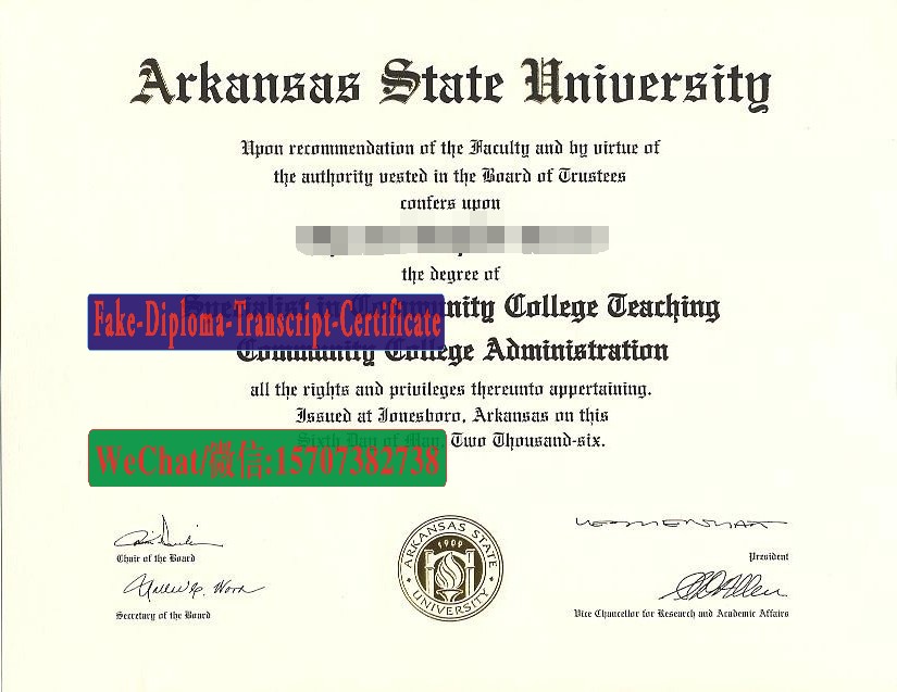 Buy Arkansas State University Diploma Online