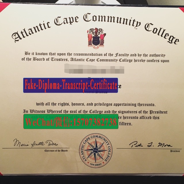 Buy Atlantic Cape Community College Diploma Online