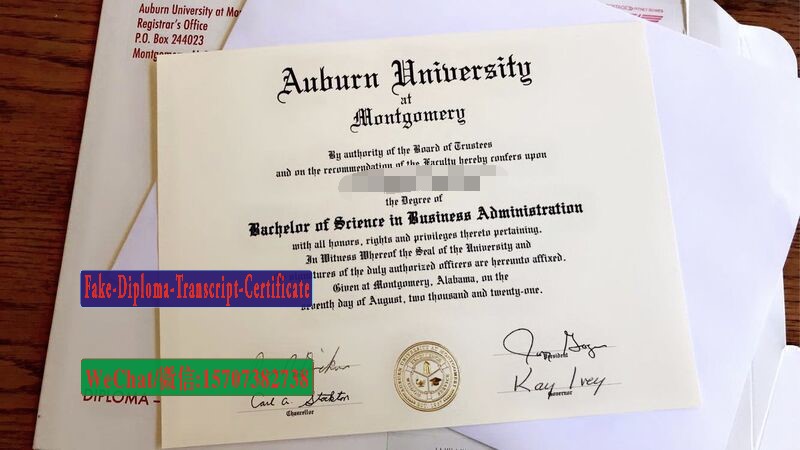 Buy Auburn University montgomery Diploma Online