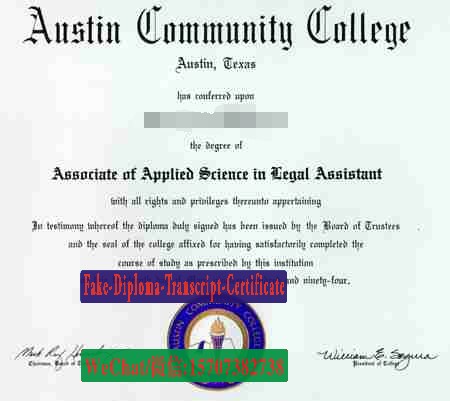 Buy Austin Community College Diploma Online