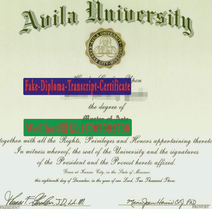 Buy Avila University Diploma Online