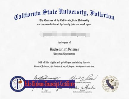 Buy California State University Fullerton Diploma Online