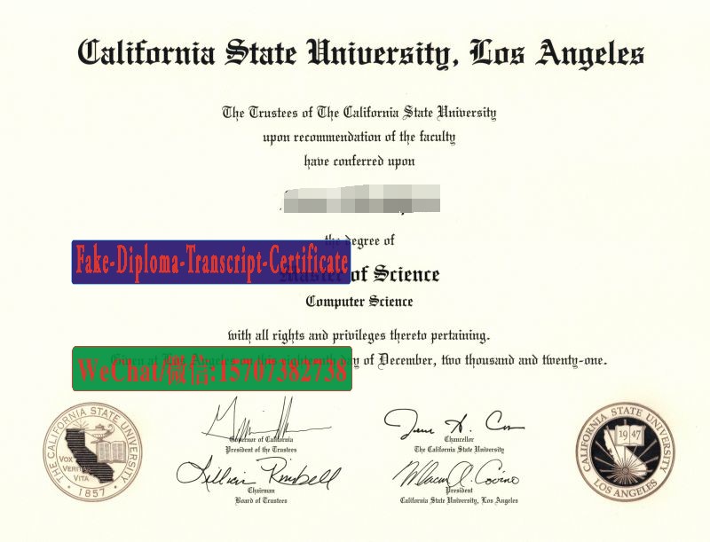 Buy California State University LosAngeles Diploma Online