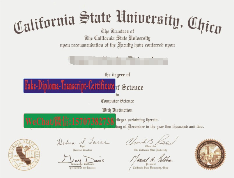 Buy California state University chico Diploma Online