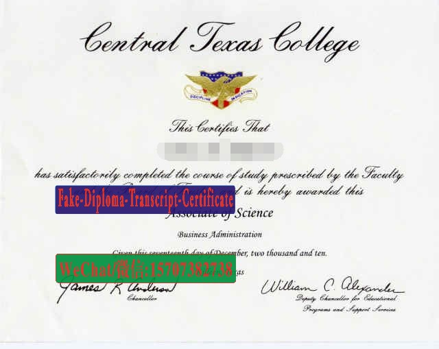 Buy Central Texas College Diploma Online