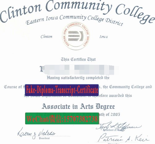 Buy Clinton Community College Diploma Online