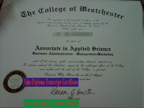 Buy College of Westchester Diploma Online