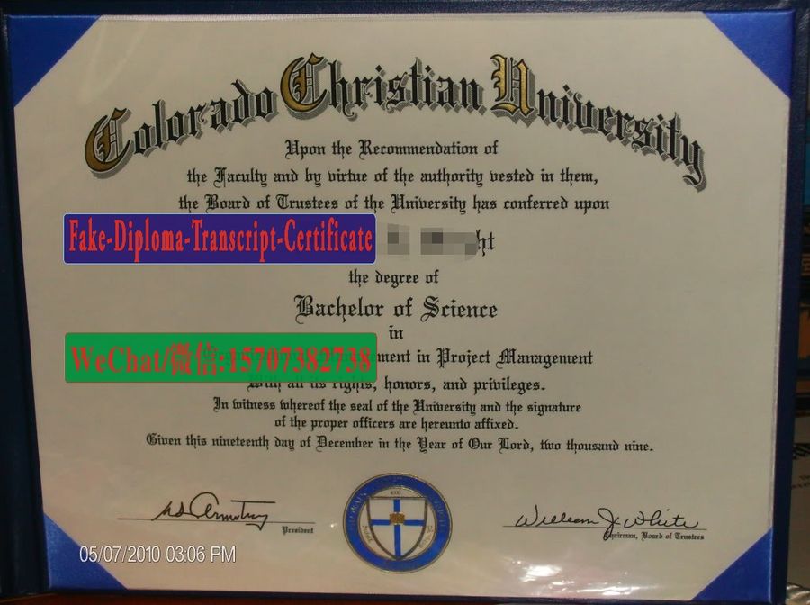 Buy Colorado Christian University Diploma Online