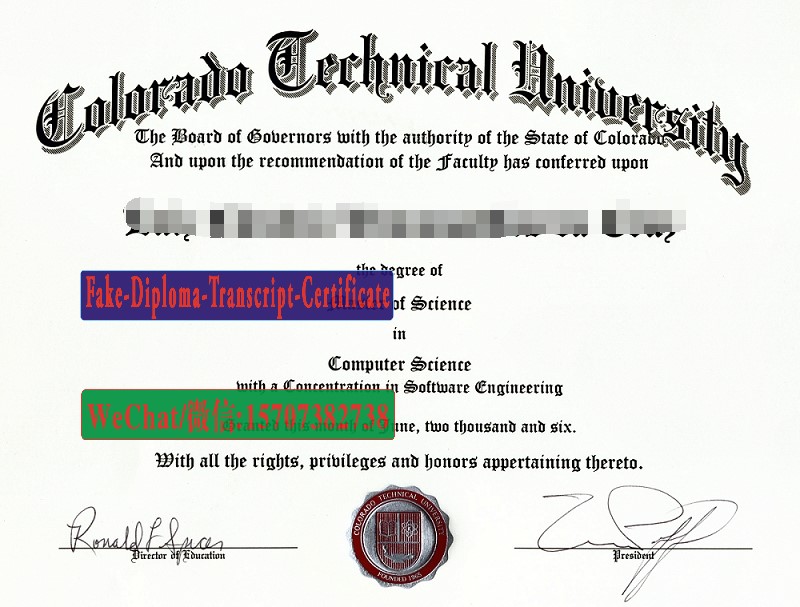 Buy Colorado Technical University Diploma Online