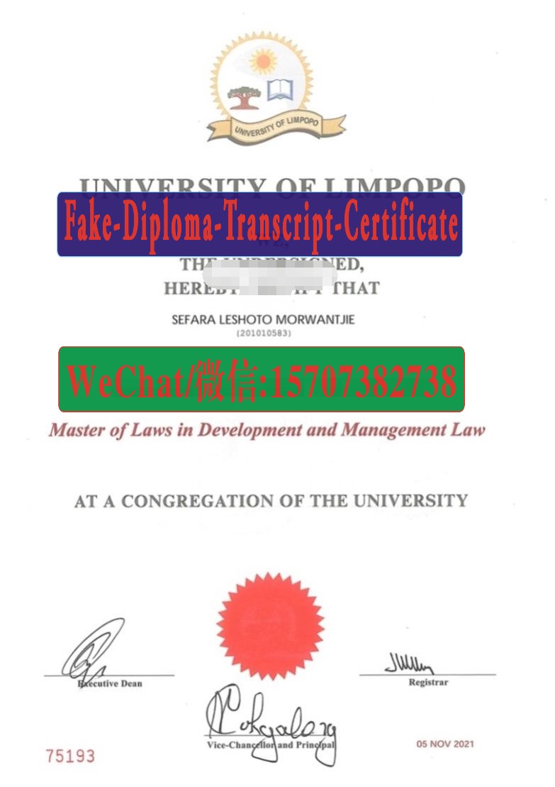 Buy Fake University of Limpopo Diploma Online