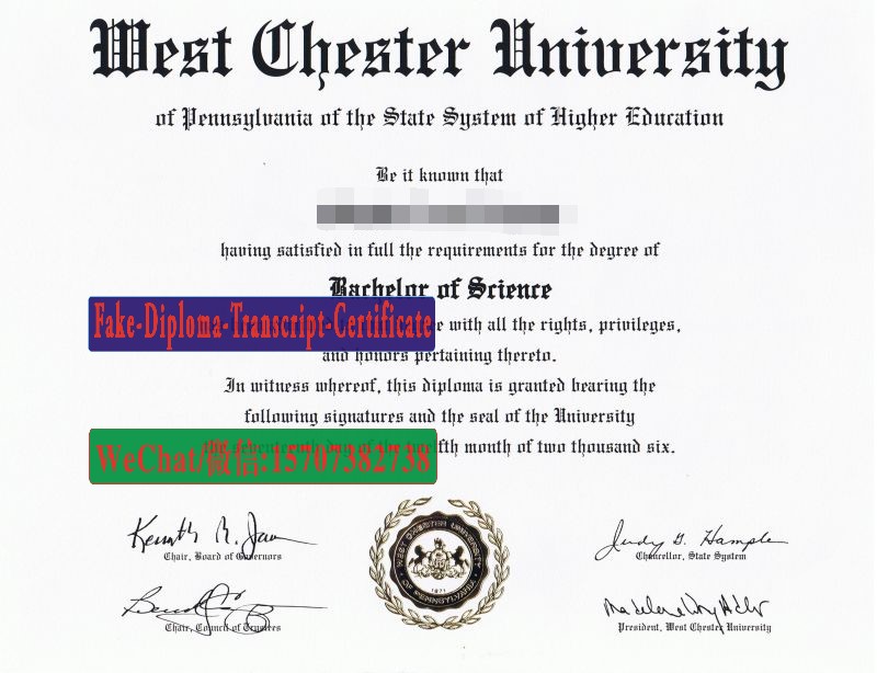 Buy West Chester University of Pennsylvania Diploma Online