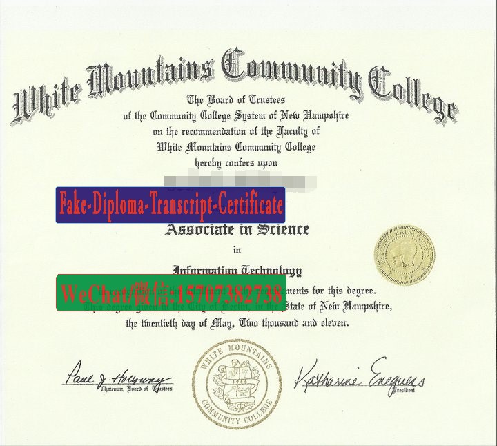 Buy White Mountains Community College Diploma Online