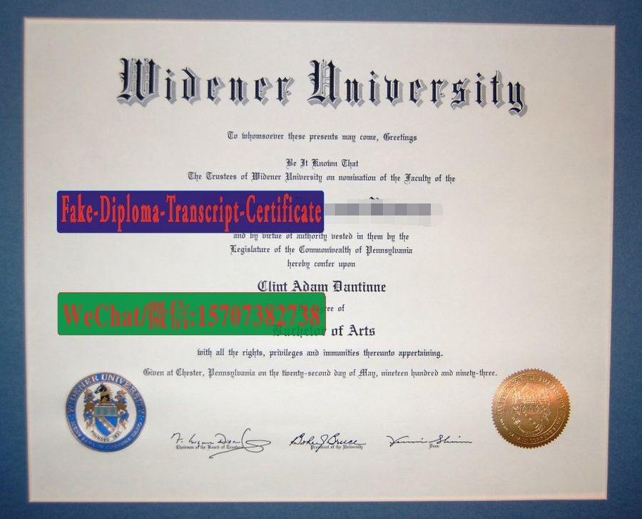 Buy Widener University Diploma Online