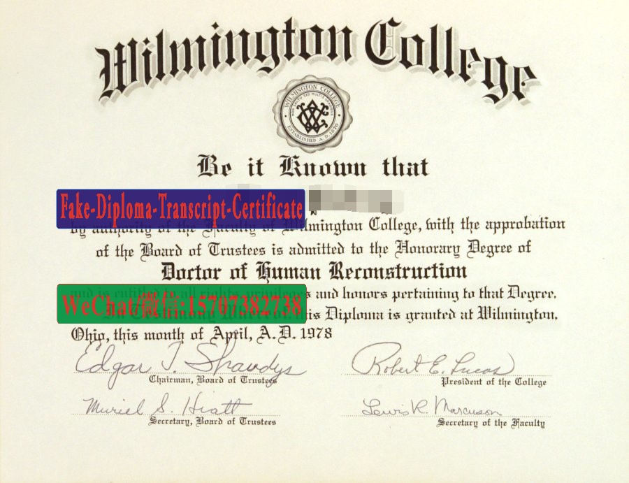 Buy Wilmington College Diploma Online