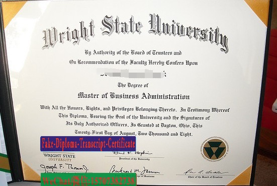 Buy Wright State University Diploma Online