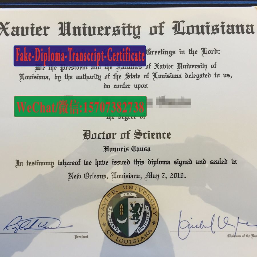 Buy Xavier University of Louisiana Diploma Online