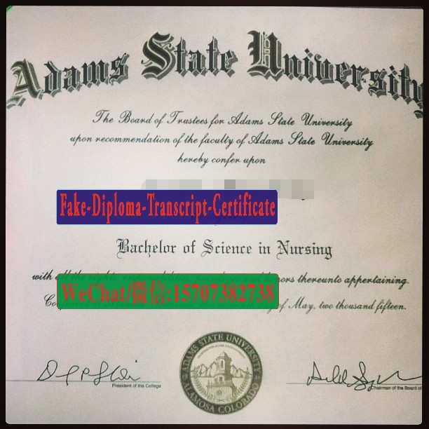 Buy adams state university Diploma Online