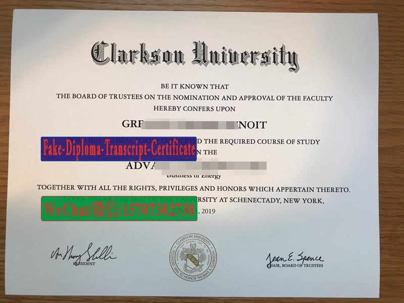 Buy clarkson University Diploma Online