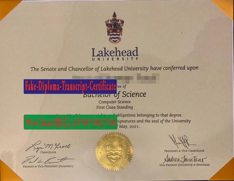 Buy fake Lakehead University Diploma