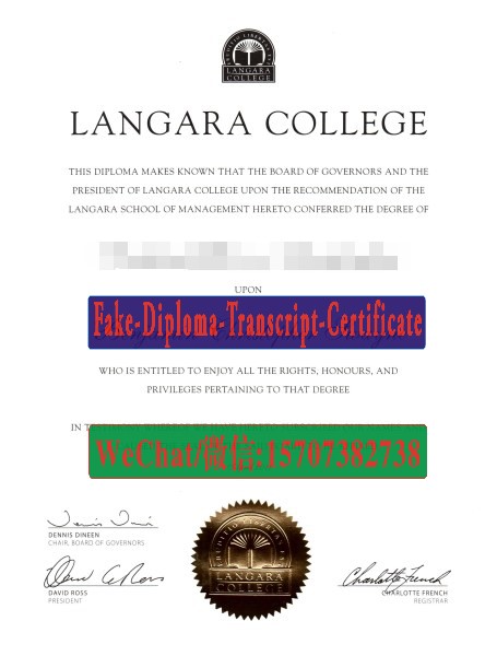 Buy fake Langara College Diploma