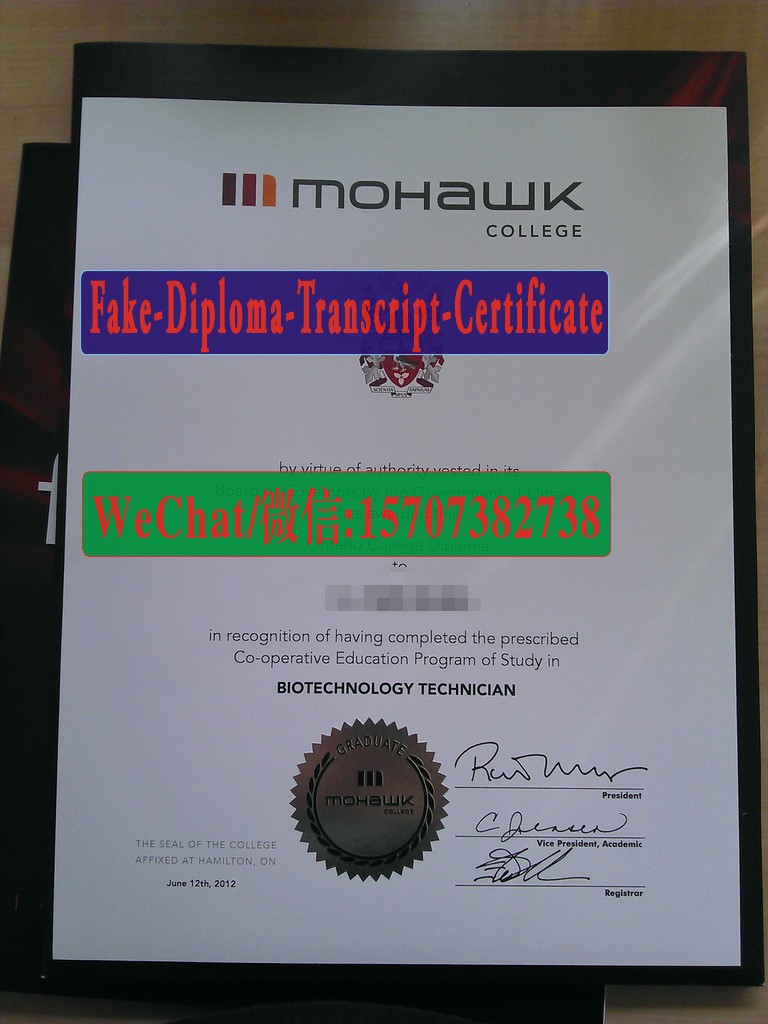 Buy fake Mohawk College Diploma