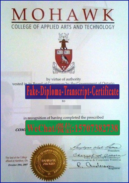 Buy fake Mohawk College of Applied Arts and Technology Diploma