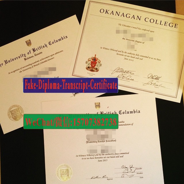 Buy fake Okanagan College Diploma