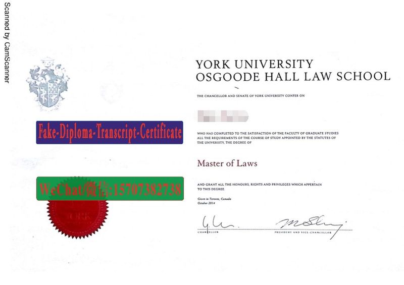 Buy fake Osgoode Hall Law School Diploma