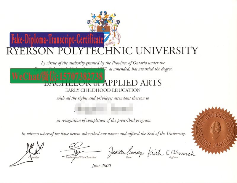 Buy fake Ryerson Polytechnic University Diploma