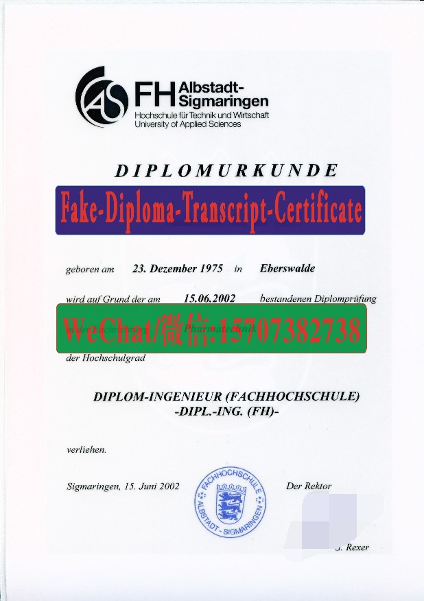 Fake ChurHochschulefuerTechnikundWirtschaft Diploma Transcript