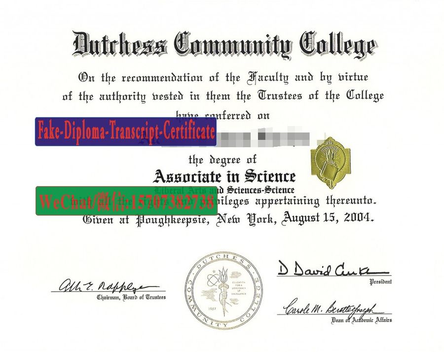 Fake Dutchess Community College Diploma Makers