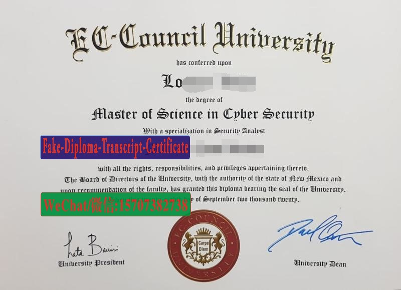 Fake EC Council university Diploma Makers