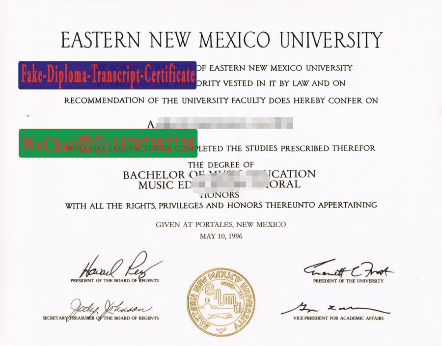 Fake Eastern New Mexico University Diploma Makers