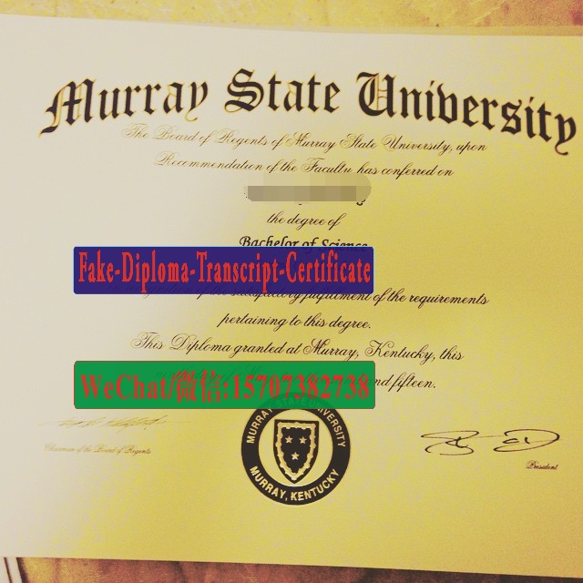 Fake Murray State University Diploma Degree