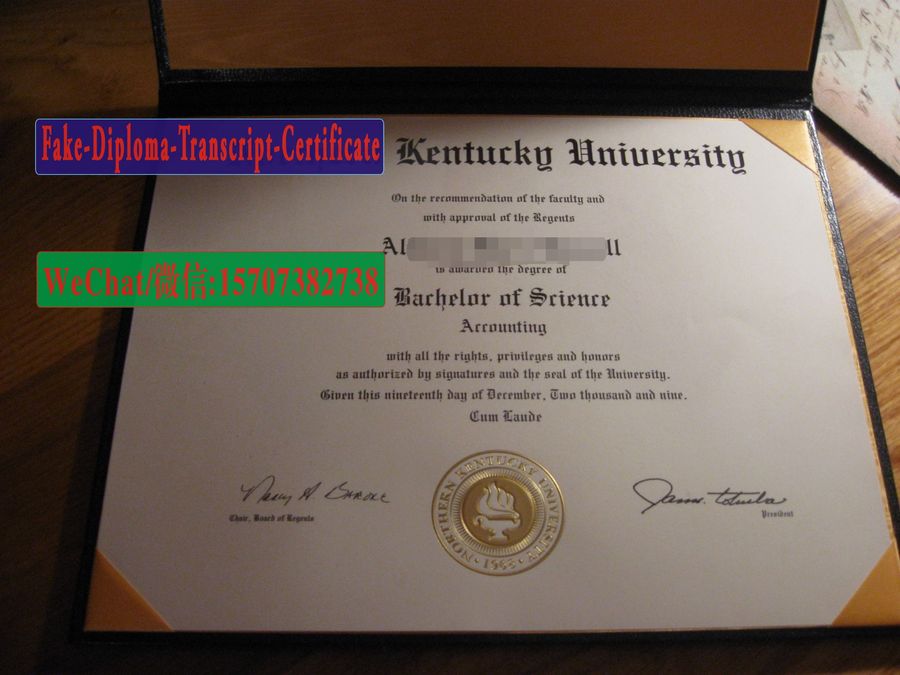 Fake Northern Kentucky University Diploma Degree