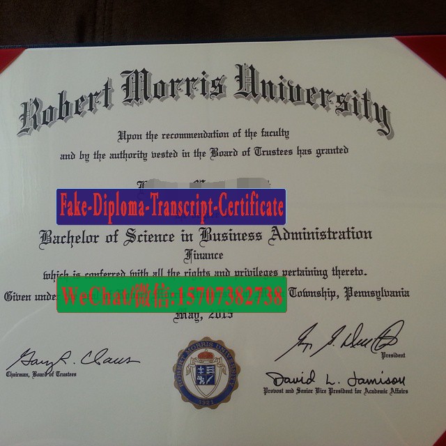 Fake Robert Morris University Diploma Degree