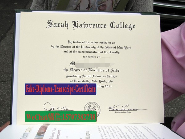 Fake Sarah Lawrence College Diploma Degree