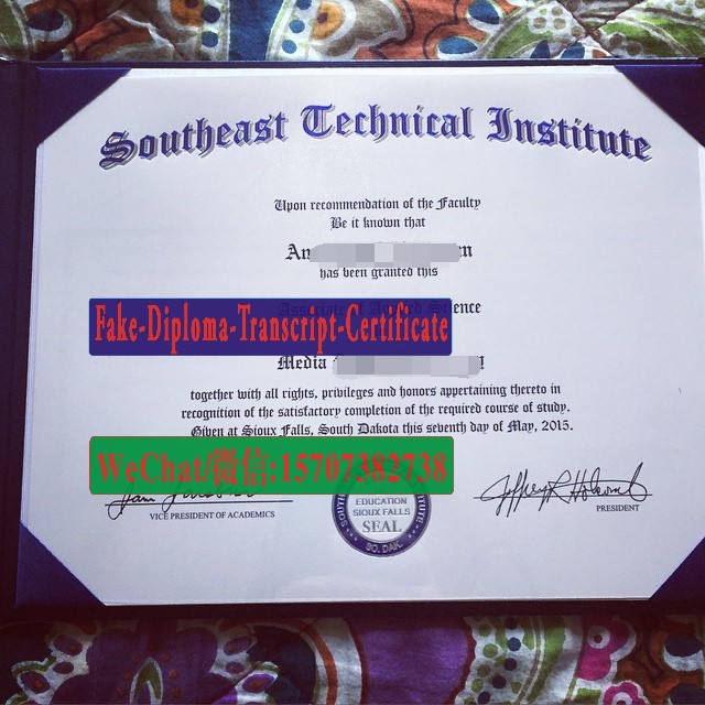 Fake Southeast Technical Institute Diploma Degree