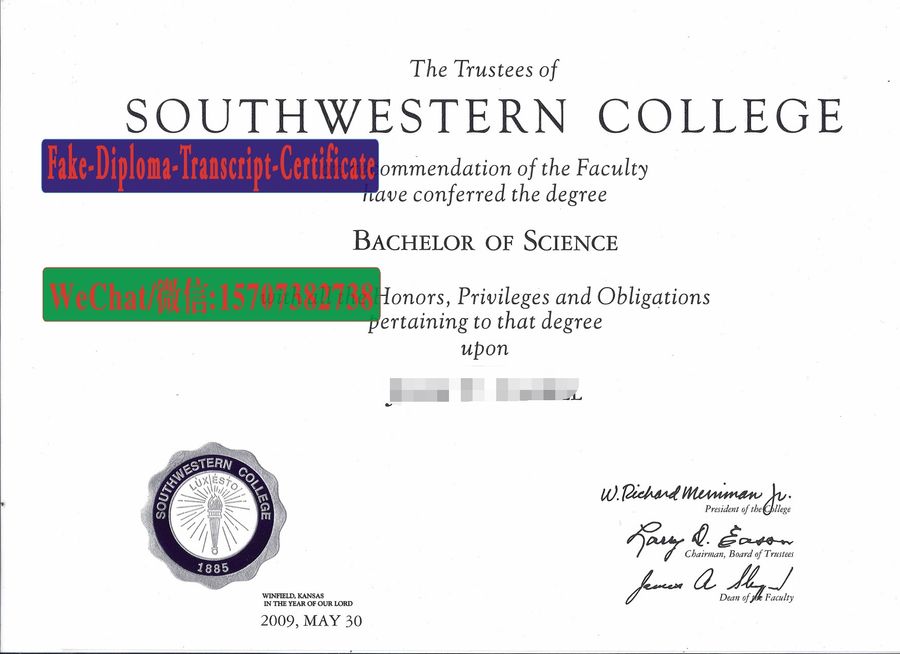 Fake Southwestern College Diploma Makers