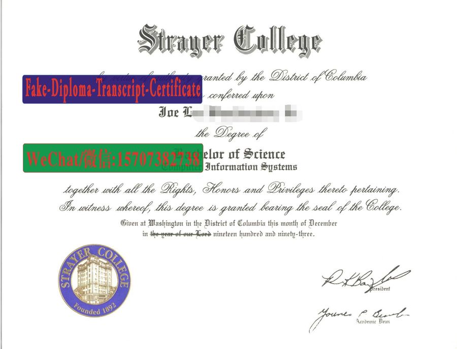 Fake Strayer College Diploma Makers