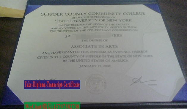 Fake Suffolk County Community College Diploma Makers