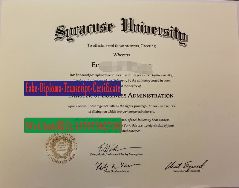 Fake Syracuse University Diploma Makers