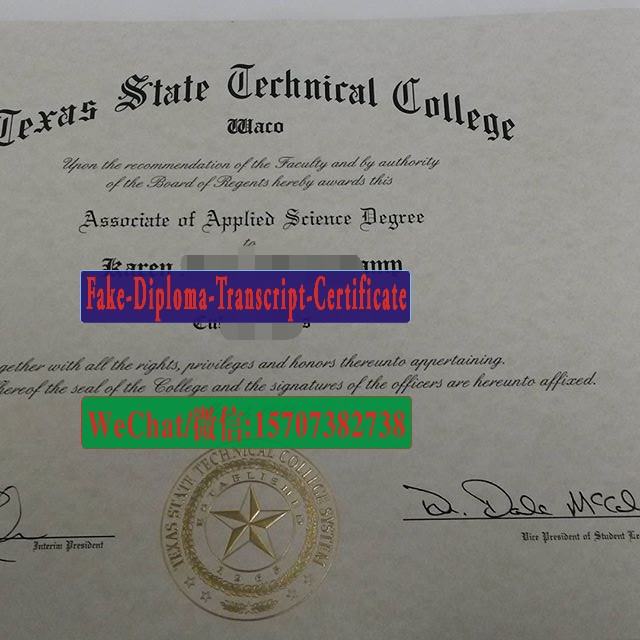 Fake Texas State Technical College Diploma Makers