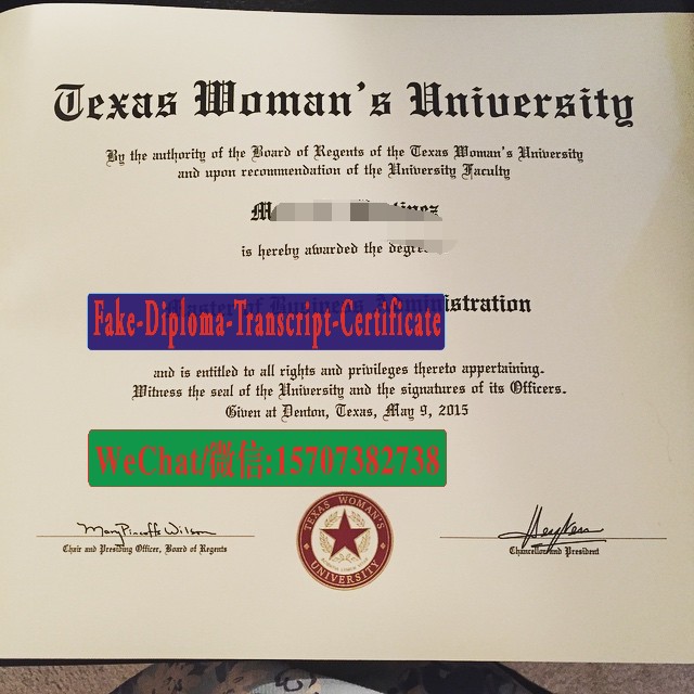 Fake Texas Womans University Diploma Makers